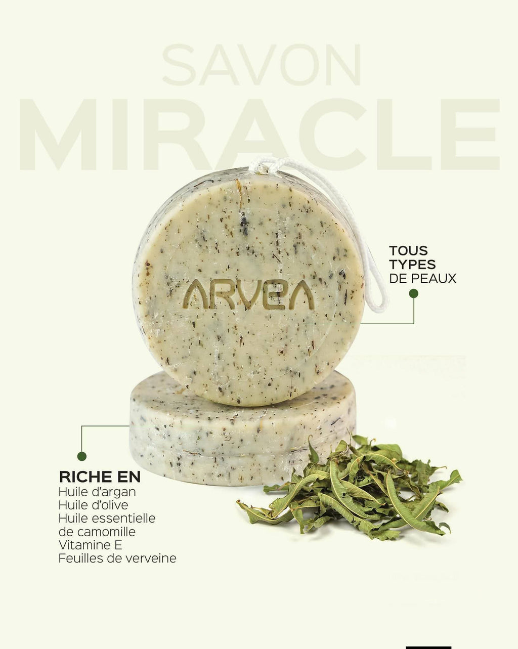 Savon miracle Arvea
